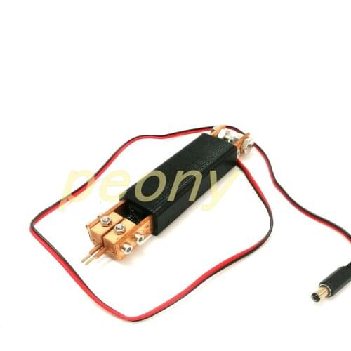 Spot welder automatically triggers the pen