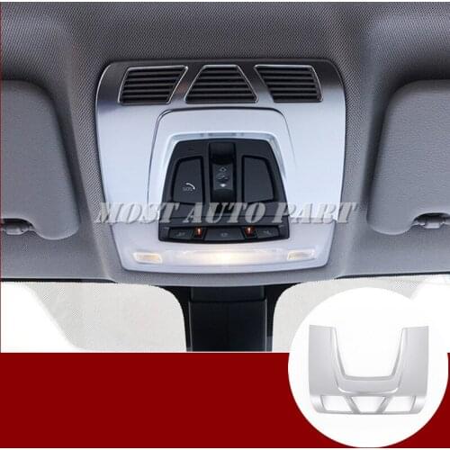 Inner Roof Front Reading Light Lamp Frame Trim Cover For BMW X1 F48 2016-2019 Car accesories interior Car decoration