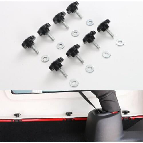 YAQUICKA 16pcs/Set Auto Car Roof Hard Top Quick Removal Change Kit set Fits For Wrangler 2 Door 2007-2016