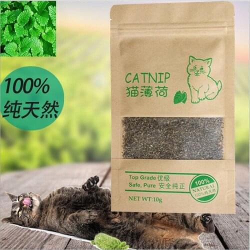100% Natural Premium Catnip Catmint Menthol Flavor Cat Treats Funny catnip Toys for Kittens Catnip Toys Cats Pets toys