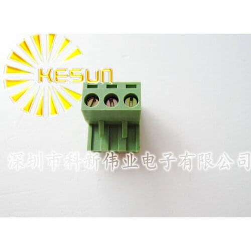 100PCS 2EDG-5.08-3P 2EDG 3Pin Plug-in Screw Terminal Block ROHS