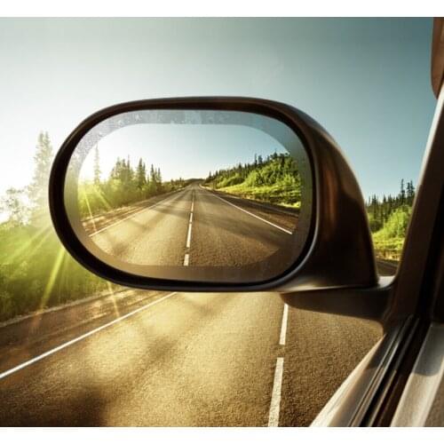 2pcs Car Styling Rearview mirror Waterproof film Stickers For Toyota Avensis 3 Wago Fortuner Land Cruiser 150 200 J150 J200