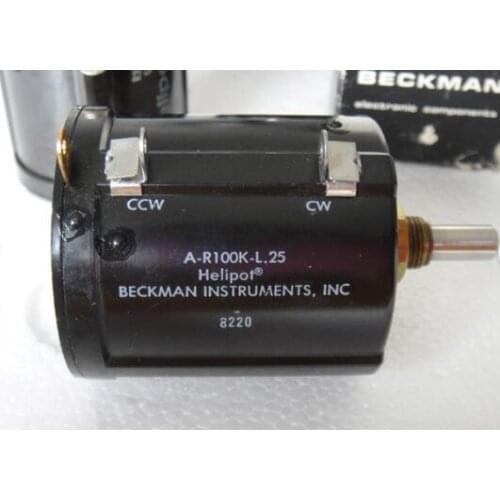 A-R100K-L.25 US Helipot A-R1K-L.25 multi-coil potentiometer A-R50K-L.25 20MM 1K 2K 30K 50K 100K switch A-R30K-L.25