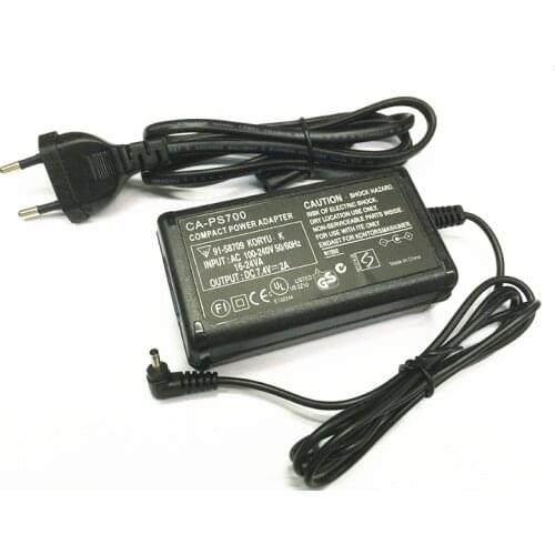 AC Power Adapter for Canon CA-PS700 PowerShot SX1 SX10 SX20 IS S1 S2 S3 S5 S80