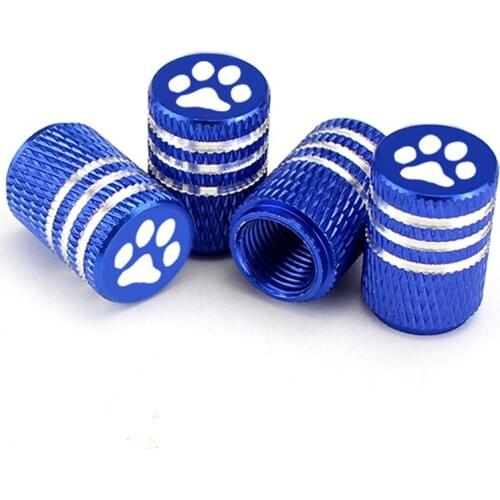 Auto Tyre Wheel Valve Stem Dust Caps For Mazda 3 6 CX3 CX5 CX7 323 626 Familia Tire Valve Caps Cover Laser Pattern Footprint