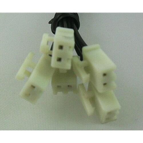 Free ship 20pcs/lot NTC thermistor temperature sensor probe 4*17MM 240K 2% 4537 cable 300 24# single thread NTC sensor