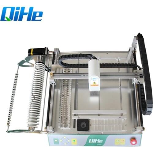 Affordable SMT Desktop Pick and Place Machine with Camera QIHE SMT Production Line Energy-saving SMT Line