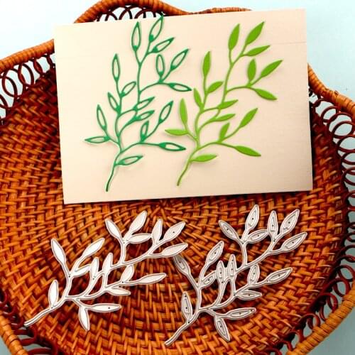 DUOFEN Scrapbooking Leaves