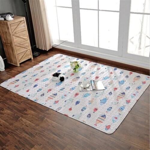 Cotton Quilted Children Crawling Developing Mats Kids Rug Puzzle Kids Game Pad Toys Home Decor Carpet Tatami Rug