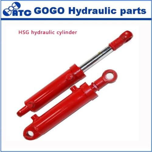 HSG hydraulic cylinder High Pressure Hydraulic Truck Cylinder Double Acting Hydraulic Ram