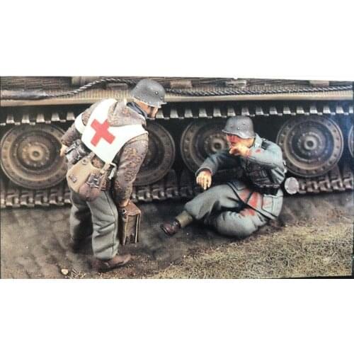 1/35 Resin Figure Model Kit Unassambled Unpainted 00590