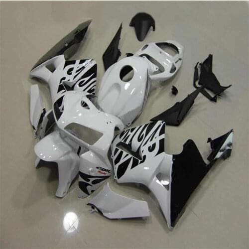 Injection mold Fairing kit for CBR600RR F5 05 06 for black white high quality Fairings Toiletry kits