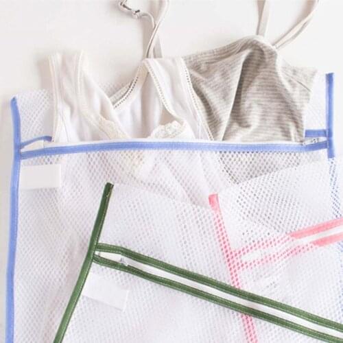 Cleanhome Machine Laundry Bag with Sturdy Zipper Dense Mesh Dry and Wet Separation for Washing Clothes and Underwear Protection