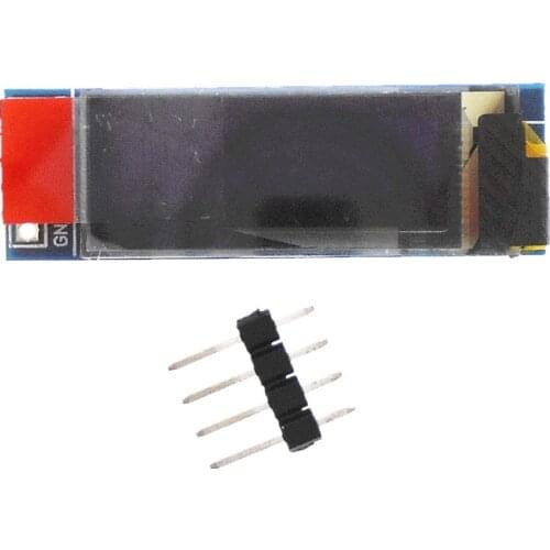IIC 0.91 inch blue / white OLED display module IIC interface 128*32 4pin OLED screen module IIC interface I2C
