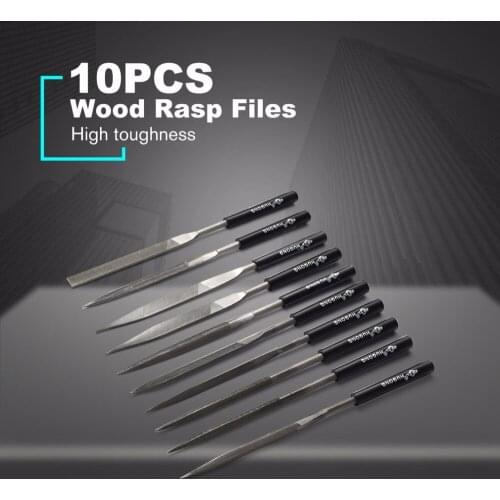 10PCS Needle File Set Assorted Files Accessories Wood Carving Craft Tool Supplies Repair Diamond File Set