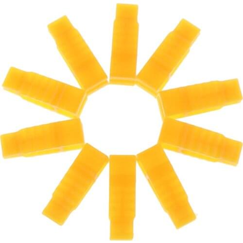 New 3 * 1cm/1.18*0.39" 10pcs Fuse Clip Tools Car Fuse Traction Automobile Fuse Puller