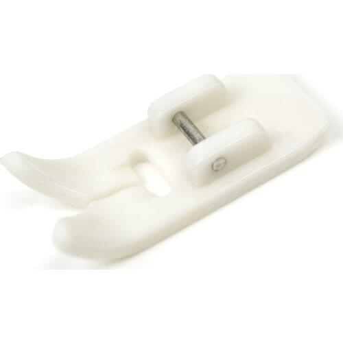 ZOTOONE 1PC Plastic Leather Presser Foot Domestic Sewing Machine Household Non-stick Presser Foot Sewing Supplies Accessories E