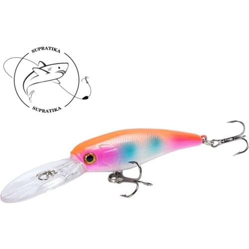 With 8# High Carbon Steel Three Hook Outdoor Lure Fishing 10 Colors 7.3g/90mm Minnow 3D Eyes Bionic Fake Plastic Hard Bait