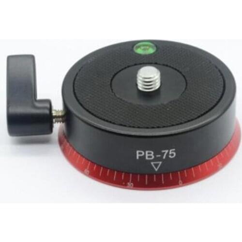 Kingjoy PB-75 360 degree Tripod Head Professional Ball Head Universal Camera Tripod Ballhead For Video Camera Jib Crane by DHL