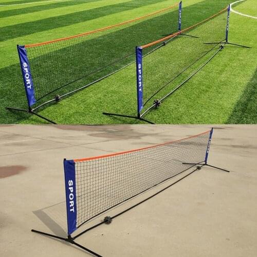 Standard Professional Tennis Training Net Badminton Net Outdoor Independent Ball Net Mesh Volleyball Net Exercise