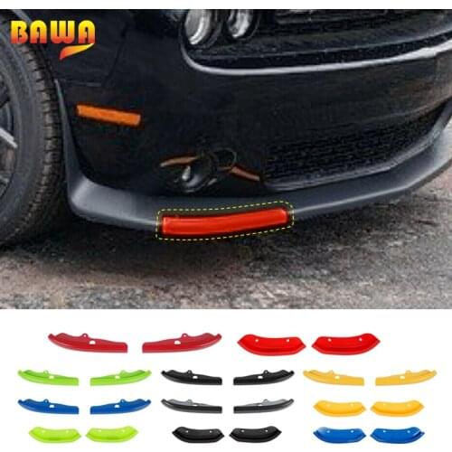 BAWA Car Front Bumper Protector Cover For Dodge Challenger 2015 2016 2017 2018 2019 2020 2021