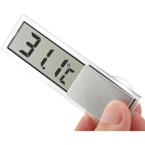 1Pcs Smart Car LCD Digital Thermometer Accessories for kia cerato Stinger rio ceed Sorento Cerato Forte optima soul k3 k5