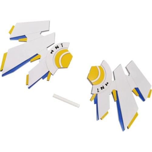 2021 AOTU Cosplay Props Chinese Anime Figue Abby PVC Material Weapon Angel Wing Bow Back Accessories for Women Men Costumes Prop