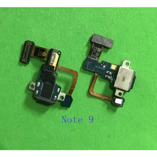 10Pcs/lot New USB Charging Port Connector Dock Flex Cable For Samsung Galaxy Note 9 N960F N960U Replacement Part