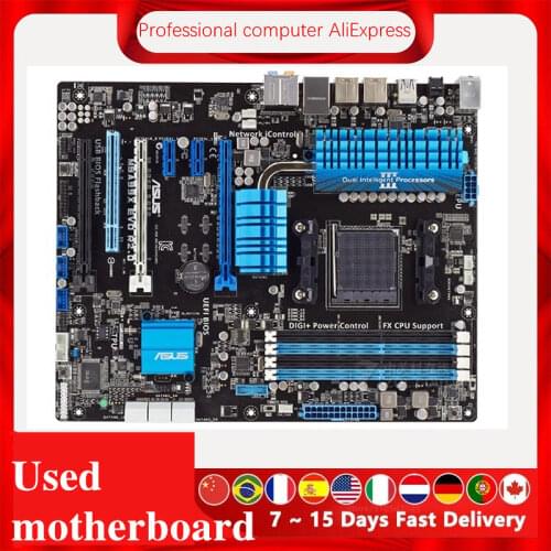 For ASUS M5A99X EVO R2.0 Motherboard Socket AM3+ For AMD 990FX Original Desktop Mainboard SATA III Used Mainboard