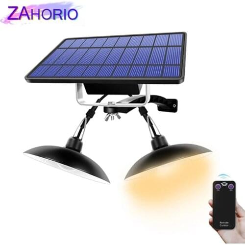 Double Head Solar Pendant Light Outdoor Indoor Solar Lamp With Line Warm White/White Solar Lighting For Camping Garden Yard