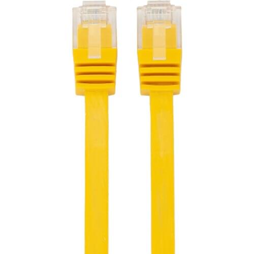 Cat 6 Ethernet Cable, 5-Pack 30cm Flat Solid Internet Network Lan Patch Cord - Cat6 High Speed Rj45 Computer Cables