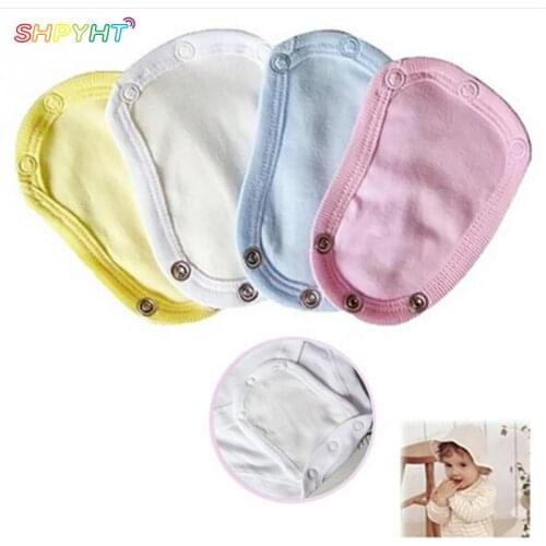 1PC Lovely Baby Boys Girls Kids Baby Romper Crotch Extenter Child One Piece Bodysuit Extender Baby Care 4 Colors new 2021