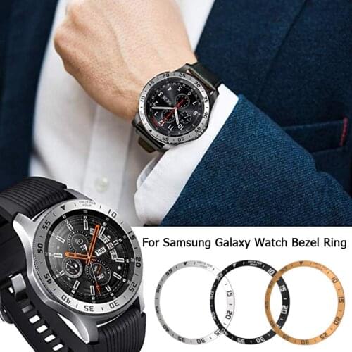 Metal Bezel Ring Case For Samsung Galaxy Watch 46/42mm Bezel Styling Frame Protect Case Cover Protection For Gear S3 Accessories