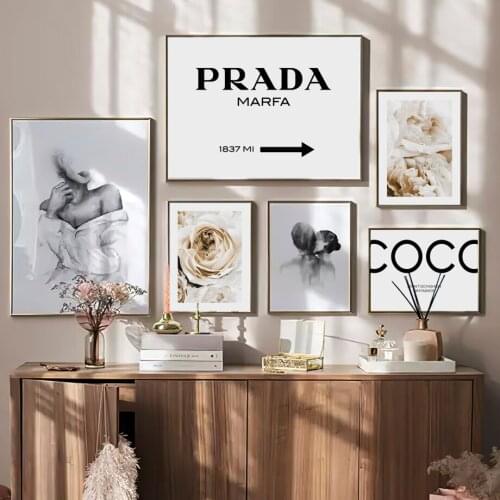 Fashion Woman Peony Flower Couple Kiss Nordic Poster Modern Wall Art Print Canvas Painting Decor Pictures For Living Lovers Room