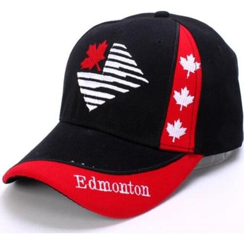 Fashionable new cotton Canada Letter Embroidery Baseball Caps Snapback hat for Men Women Leisure Hat cap wholesale