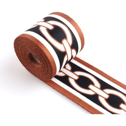 2"/50mm soft Supple Webbing Fashion decoration Polyester nylon webbing Strap for Backpack handbag Dog Collar garment Belt