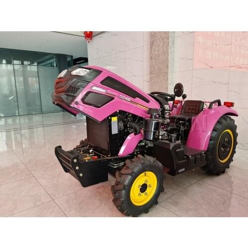 New Rainbow Colors 50HP Greenhouse Orchard Tractor Farm Hydraulic Tractor Agricultural Machinery SY504G
