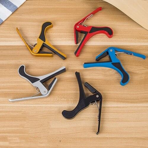 Hand-held Guitar Capo for Acoustic Guitar Classical Electric Guitar Tuning Clamp Tone Adjusting Musical Instrument Accessories