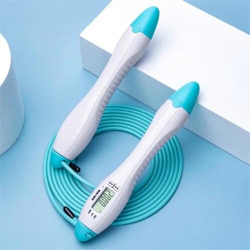 Jump rope Fitness Gym Adjustable Anti-sweat Digital Counting Calories electronic counting jump rope timing Rope skipping