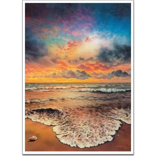 Modern Canvas Poster Wave After Wave Wall Art Painting Nordic Posters and Prints Wall Pictures for Home Decor No Frame