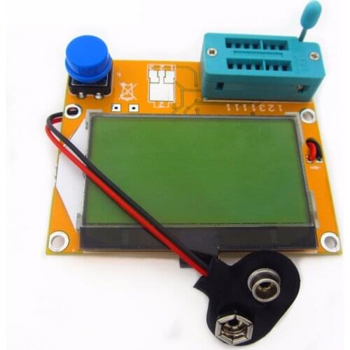 Mega328 M328 LCR-T4 ESR Meter LCR led Transistor Tester Diode Triode Capacitance MOS PNP/NPN