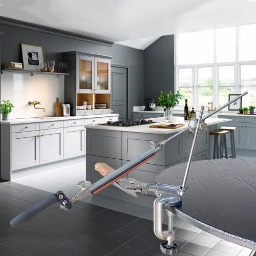 RuiXin Professional fixed angle sharpener diamond whetstone agate Household knife sharpener Kitchen knife sharpening system hot