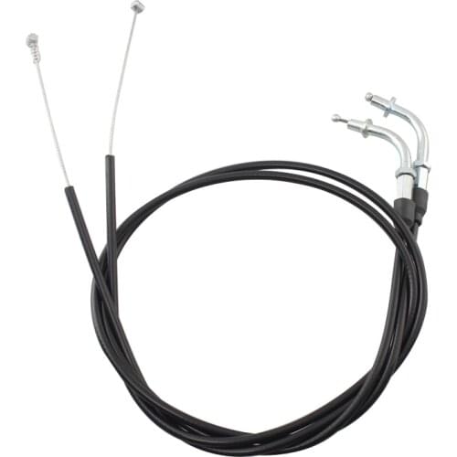 Motorcycle Throttle Cable Steel Wire Line Set 90cm-150cm Fit For Harley Iron XL 883 1200 Dyna Softail Fat Boy Heritage Road King