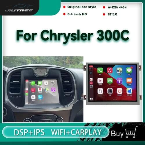 128G Android Radio For Chrysler 300C Universal Receiver Multimedia Stereo GPS Navigation Audio Video Recorder Head Unit 2 Din