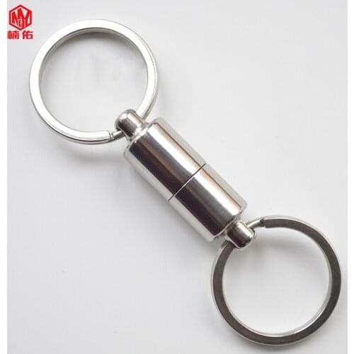 1PCS Extended Large Magnetic Buckle Titanium Alloy Magnetic Small Accessories For Car Key Hanging Buckle