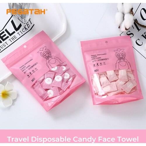 10/30/50 Pcs Disposable Towel Compressed DisposableFace Portable Travel Towel For Makeup Cleaning Wipes Paper Tissue Mask