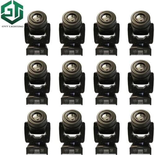 12pcs/lot Mini Spot 60W LED Moving Head Light With Gobos High Brightness DMX512 DMX 5/15 Channels Professional Led Stage Light