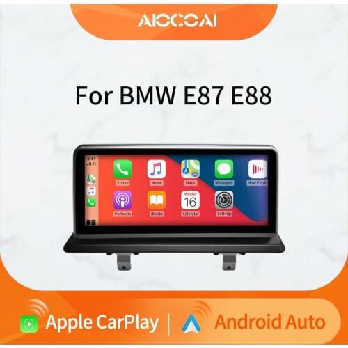 10.25" Wrieless Apple CarPlay Android Auto Car Multimedia Display Screen For BMW 1 Series E81 E87 Head Unit