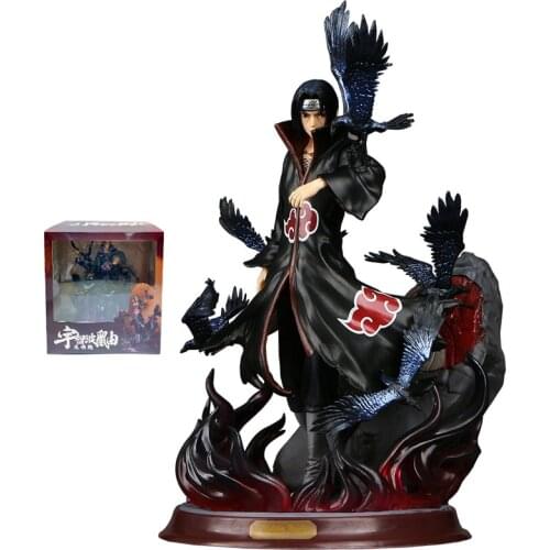 29cm Naruto Uchiha Itachi Action Figure PVC Anime Model Statue Collectible Home furnishings decorate Toys Children holiday gift