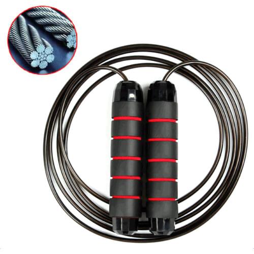 Load Rope Skipping Sports Training Adjustable Skipping Rope Speed Fitness Major Wire Bearing Rope Equipments Skipping